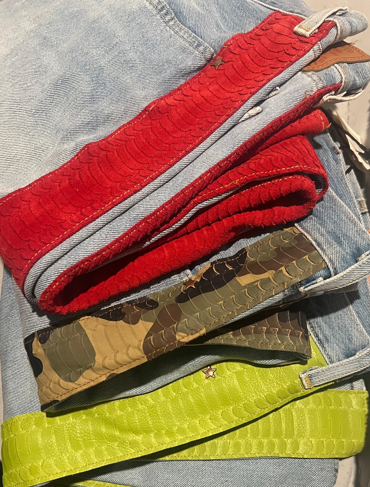 Reptilia Original Jeans - Red