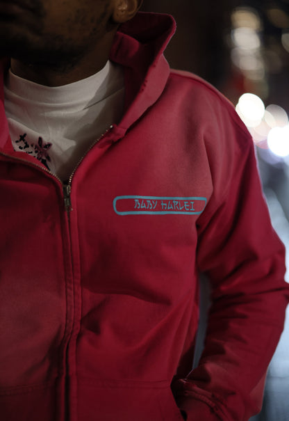 Double Logo Hoodie - Pink